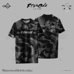 Jersey Fishonz Black Camouflage